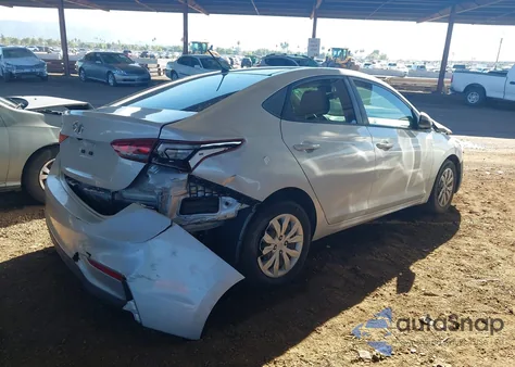 2020 Hyundai Accent Se из США, поврежденный, VIN 3KPC24A66LE121189